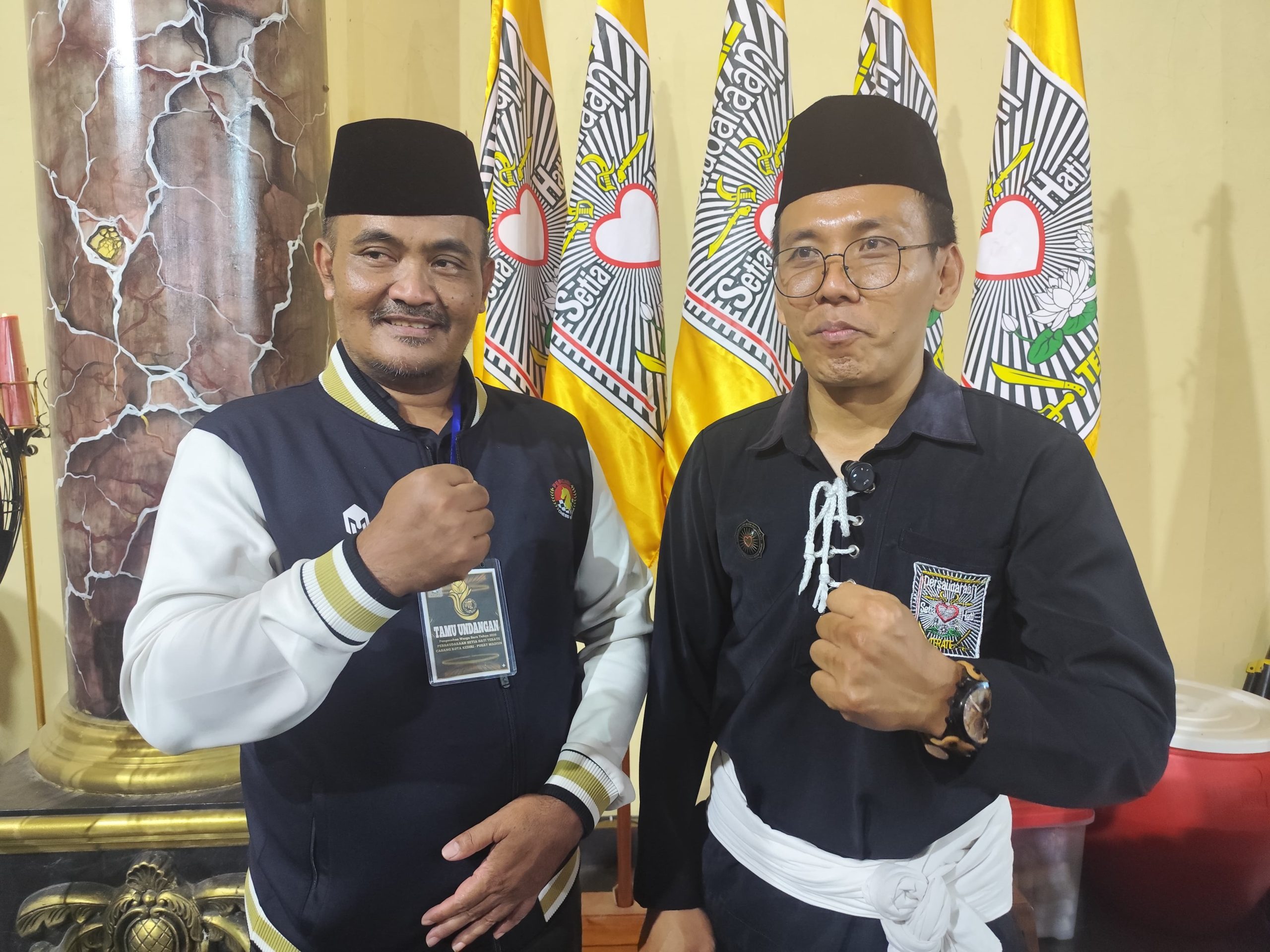 Ratusan Warga Baru PSHT Cabang Kota Kediri Pusat Madiun Disahkan.