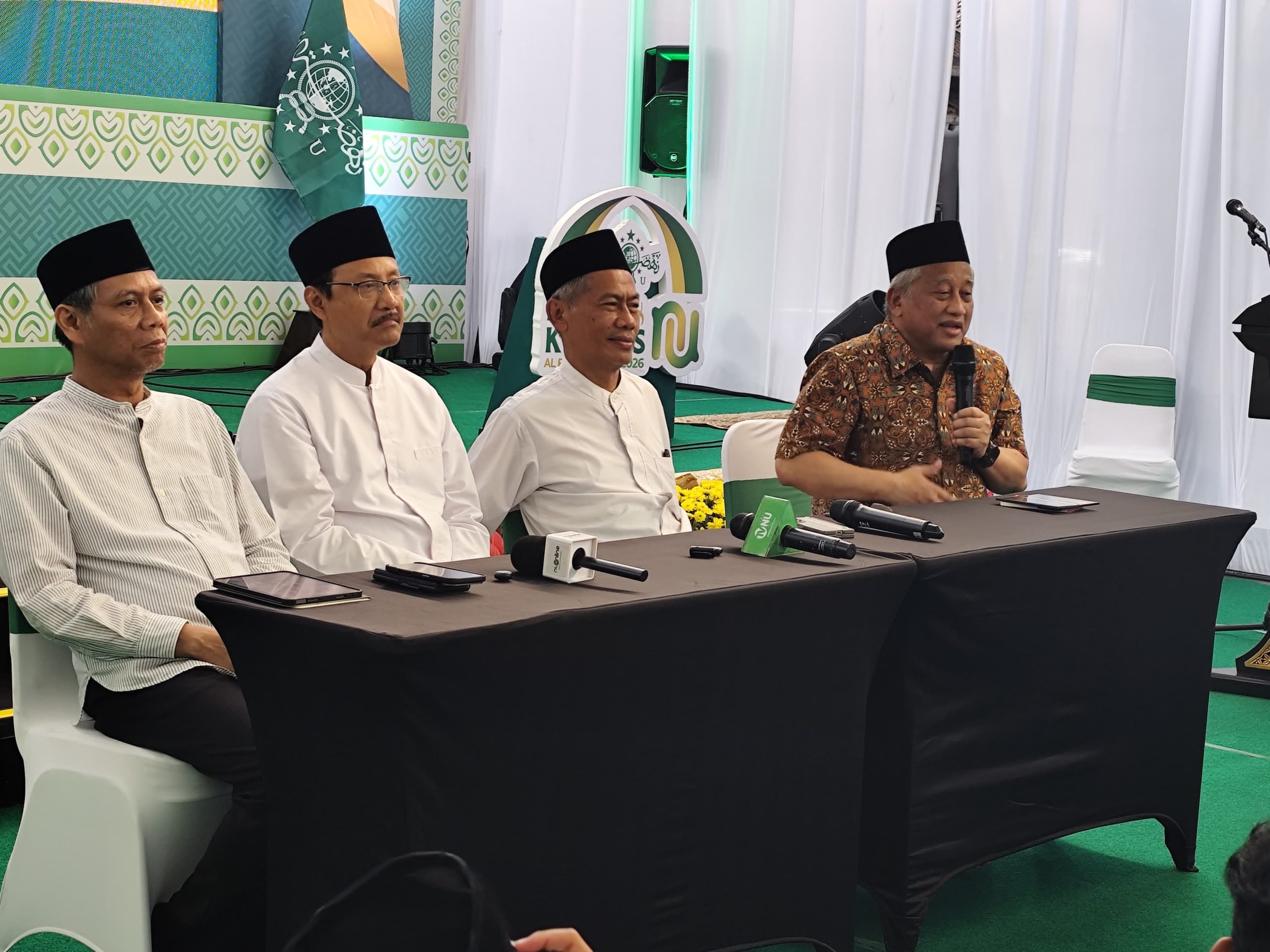 Bahas Muktamar, Munas Alim Ulama dan Konbes NU 2026 Resmi Dibuka Malam Ini di Ponpes Ploso Kediri.