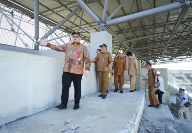 Mas Dhito Pastikan 2026 Pengerjaan Atap Stadion GDJ Selesai